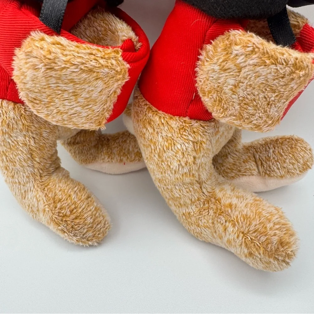 Peter Rabbit TWO Easter Flopsy Wrist Hugger Plush Beatrix Potter